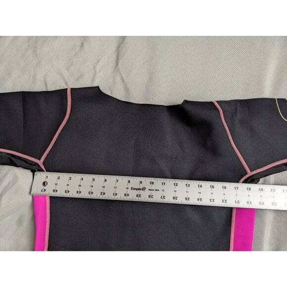 Ka’oir Fitness Body Sweat Suit Black Pink Wet Suit Womens Size XL/XXL - Picture 8 of 10
